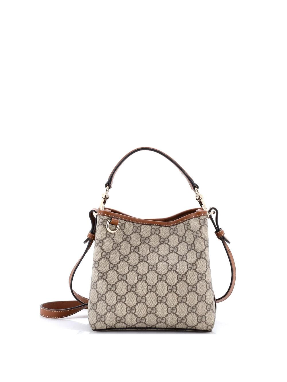 Gucci Gg Emblem Bucket Bag Coated #364407G24B